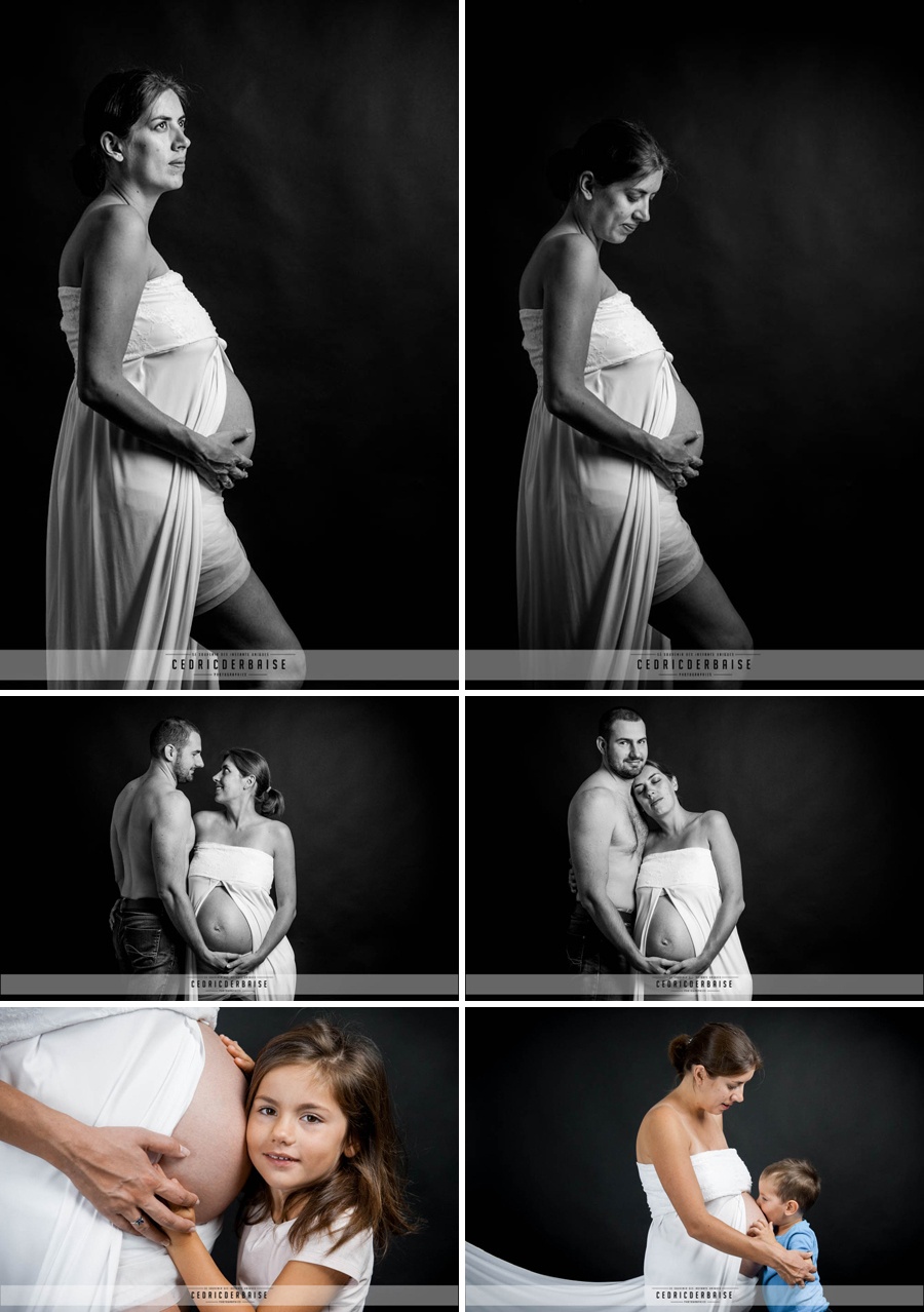 Photos de grossesse – Studio Cedric Derbaise