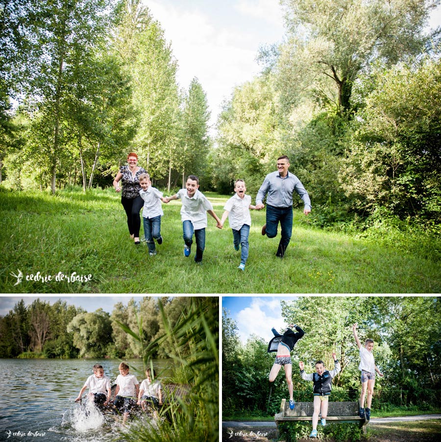 Séance famille en extérieur