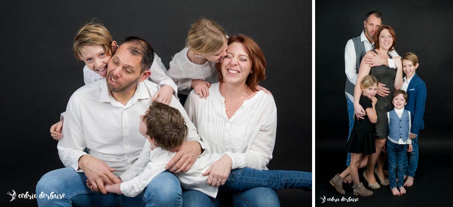 Mini séance de noël en famille