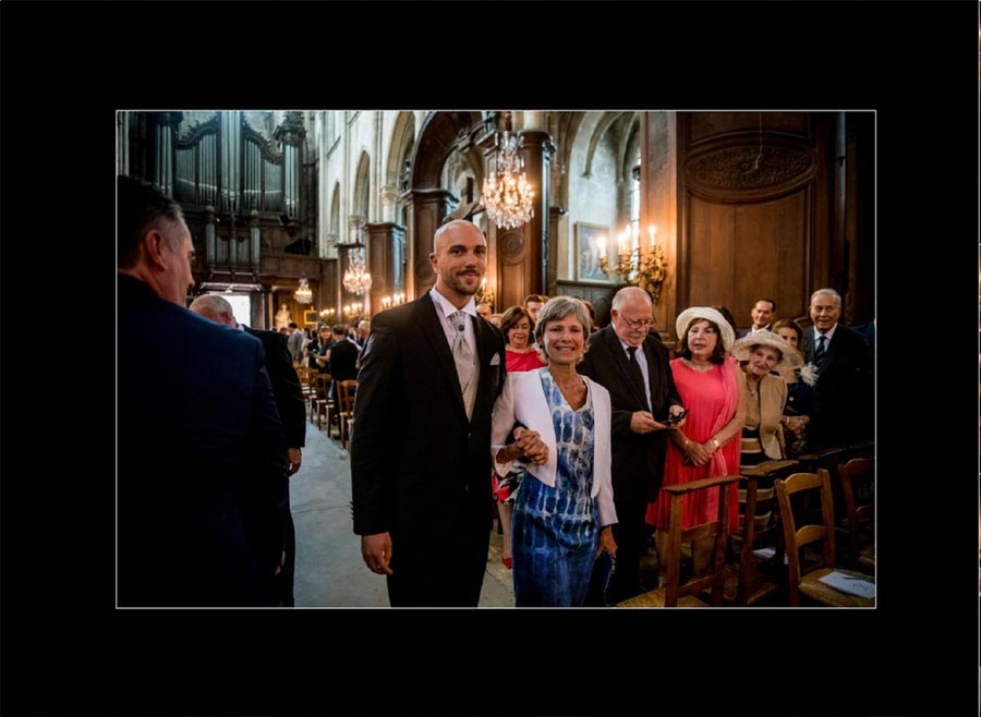 Photographe mariage eglise de compiegne