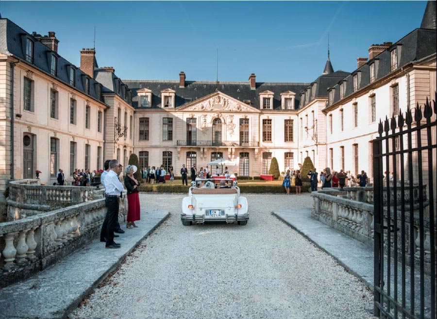 Photographe mariage château d'ermenonville