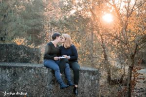 Séance photo couple amoureux engagement