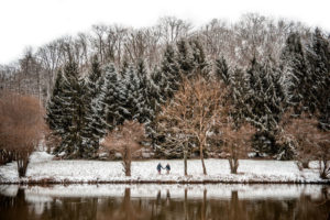 Cédric Derbaise - Photographe mariage oise - amoureux sous la neige