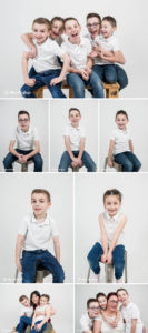 Photographe hauts de france famille studio