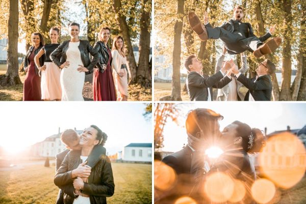 Mariage photos de couple et groupe