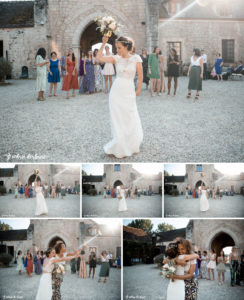 Lancer de bouquet Cédric Derbaise Photographe Mariage Oise