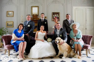 Photos de famille mariage chateau d’auvillers