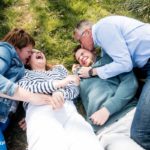 Séance photo en famille en extérieur