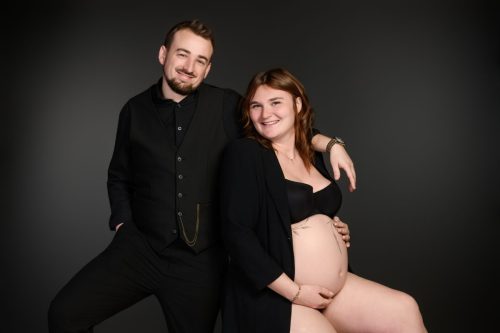 Séance maternité grossesse studio photo oise