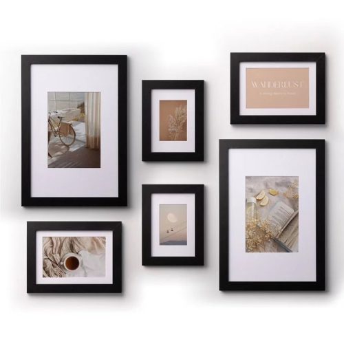 Encadrement avec passe partout studio photo Noailles